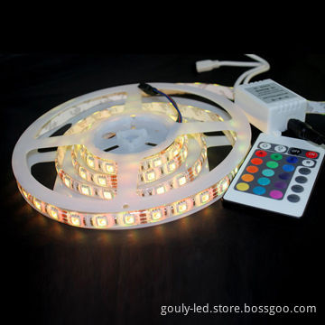 SMD5050 LED strip, 5m/reel IP65New